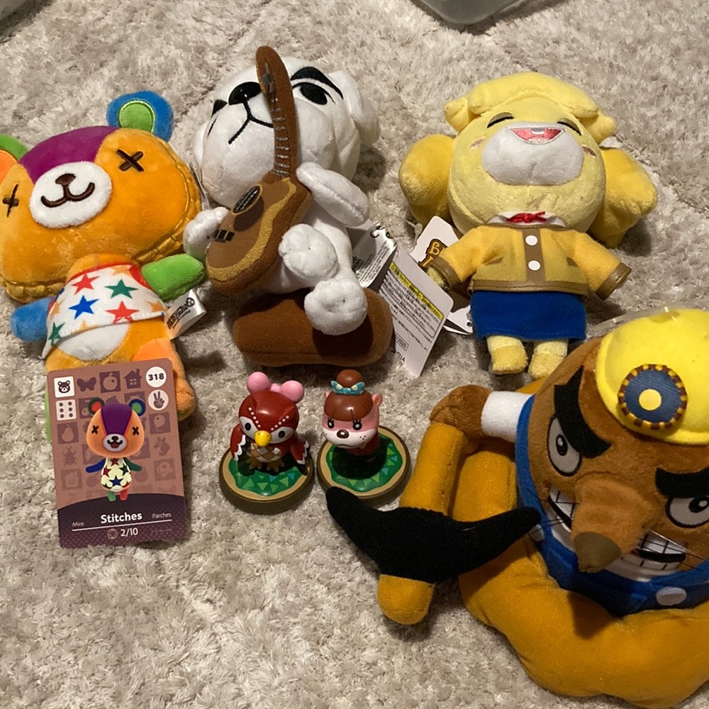 Animal Crossing Pack Bundle- Stuffies and Amiibo